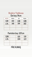 Pera Oversize Pike Pantolonlu Takım-NL845 Kahve