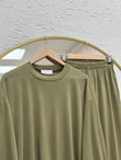 Pera Oversize Pike Pantolonlu Takım-NL845 Yağ Yeşili