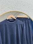 Pera Oversize Pike Pantolonlu Takım-NL845 Lacivert