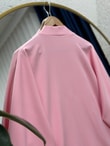 Rana Cep Detay Atlas Hırka-AS02423 Pembe