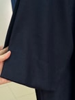 Refia Fitiili Bronşlu Uzun Kimono-GS580 Lacivert