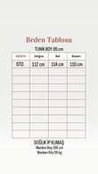 Sabiten Baklava Desen Kol Ucu Düğmeli Tunik-SY3288 Siyah