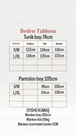 Sabizer Yanı Fermuarlı Pantolonlu Takım-NA3482 Siyah