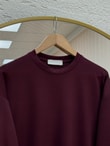 Şahcem Eteği Dantelli Tunik-NA910 Bordo