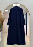 Şahsima İkili Abaya Takım-GS4687 Lacivert