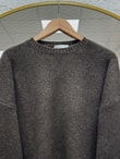 Samira Altı Dantel Detay Triko Tunik-KR6006 Kahve