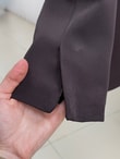 Sarmaşık Yandan Bağlamalı Ceket-KT1915 Kahve