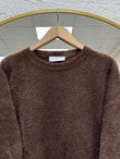 Sernaz Yumoş Tunik-KR6014 Kahve