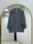 Şevkinaz Sakallı Yumoş Hırka-KR5039 Antrasit