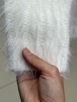 Şevkinaz Sakallı Yumoş Hırka-KR5039 Ekru