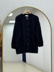 Şevkinaz Sakallı Yumoş Hırka-KR5039 Siyah