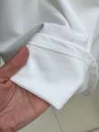 Sıla Skuba Kloş Etek-MT1340 Beyaz