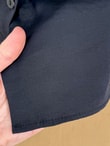 Şimal Kemerli Oversize Geniş Kol Gömlek-Çİ513.5 Siyah