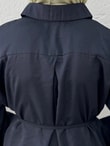 Şimal Kemerli Oversize Geniş Kol Gömlek-Çİ513.5 Siyah