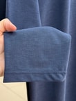 Sinemay Yandan Bağlamalı Pantolonlu Pike Takım-NL912 Lacivert