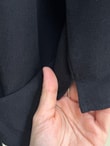 Sultan Kolları İpli Tek Kolu Etiket Aksesuarlı Etekli Takım-EK-H-110-2 Siyah