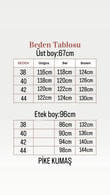 Talih Yanı Fermuarlı Eteği Pileli Takım-PA7066 Taş