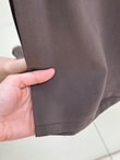 Tılsım Geniş Paça Pantolon-MT8214 Kahve