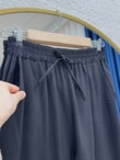 Tılsım Geniş Paça Pantolon-MT8214 Siyah