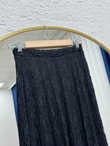 Tomris Astarlı Dantel Etek-MT6549 Siyah
