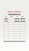 Ülkü Astarlı Kemerli Organize Flok Desen Etek-EK752.1 Lacivert