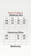 Viyan Pelerinli Modal Takım-BN4616 Siyah