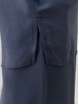 Yamaç Tek Cepli Oversize Pantolonlu Takım-Zİ2232 Siyah