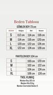 Yamaç Tek Cepli Oversize Pantolonlu Takım-Zİ2232 Antrasit