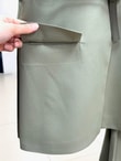 Yazgı Tek Düğmeli Yelekli Pantolonlu Takım-HK0053 Haki