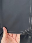 Yıldız Tek Tarafı Parçalı Kolu Kemerli Pantolonlu Takım-FA1075 Siyah
