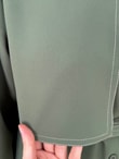 Yıldız Tek Tarafı Parçalı Kolu Kemerli Pantolonlu Takım-FA1075 Haki