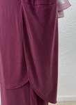 Yonca Yanları Yırtmaçlı Çımalı Pantolonlu Takım-NL764 Mürdüm