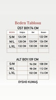 Zambak Garni Detaylı Bağcıklı Takım-EU3287 Bordo