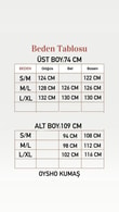 Zambak Garni Detaylı Bağcıklı Takım-EU3287 Siyah
