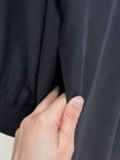 Zemheri  Metal Düğmeli Yırtmaçlı Tunik-GS531 Siyah