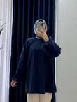 Zenita Reglan Kol Tunik-BN4175 Lacivert