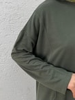 Zennur Yanları Yırtmaçlı Dikişli Pantolonlu Takım-MF1876 Haki