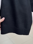 Zinnur Geniş Kol Triko Tunik-KR5076 Siyah