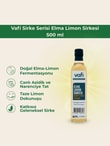 Vafi Sirke Serisi Elma Limon Sirkesi 500 mlMemleket Gurmesi