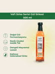 Vafi Sirke Serisi Gül Sirkesi 500 mlMemleket Gurmesi