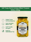 Vafi Turşu Serisi Antalya Biberi Turşusu 1000cc-500grMemleket Gurmesi