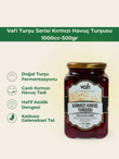 Vafi Turşu Serisi Kırmızı Havuç Turşusu 1000cc-500grMemleket Gurmesi