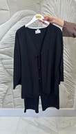 Bağcık Detaylı Kimono Takım