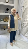 chanel broş hediyeli takım