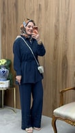 Dania Taşlı Pantolonlu Takım