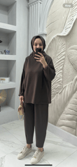 Kolu Düğmeli Oysho Mom Takım