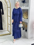 Minel Katlı Elbise