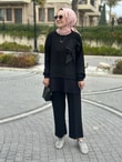 Pilise Detaylı Çiçekli Takım (7 EKİM KARGODA)