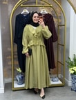 Sahra Dantel Detaylı Elbise 