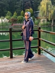 Sandra Garni Bağcıklı Takım 